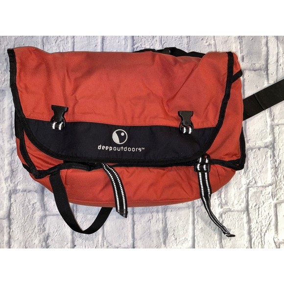 Deep outdoors messenger scuba diving shoulder sport bag computer laptop - Picture 1 of 7